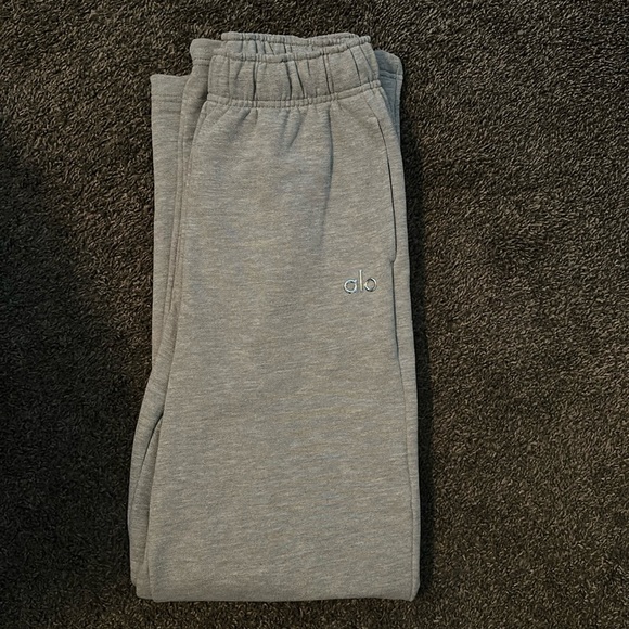 Accolade Straight Leg Sweatpant- Athletic Heather Grey - Picture 7 of 9